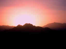 sinai am morgen ...